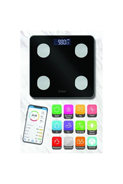KBS-1085 Digital Scale Fat Water Muscle Body Mass Index Weight Scale Weighing Scale