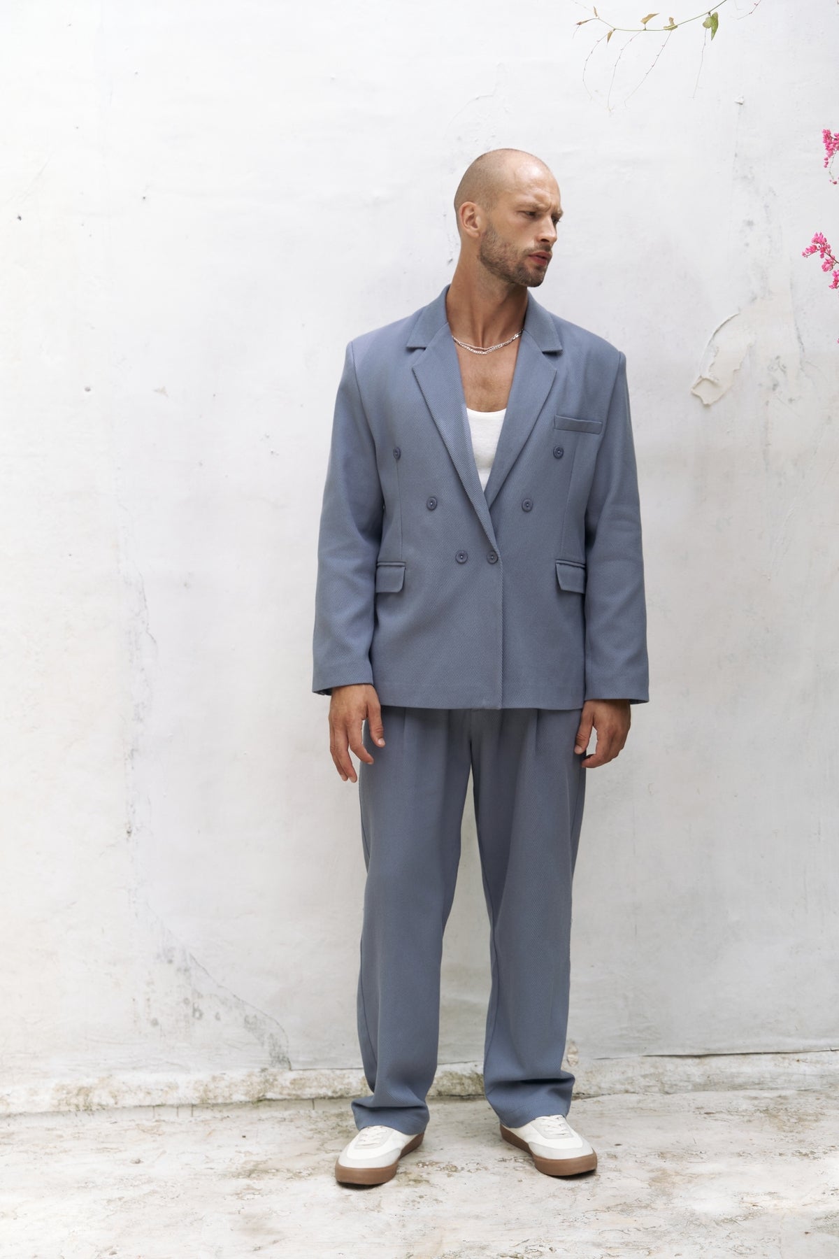 Job Indigo Men Blazer Check