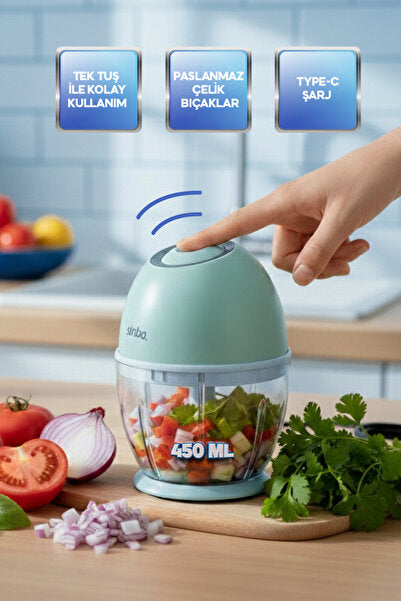 SHB-7503 Rechargeable Wireless Rondo – with Stainless Steel Blade