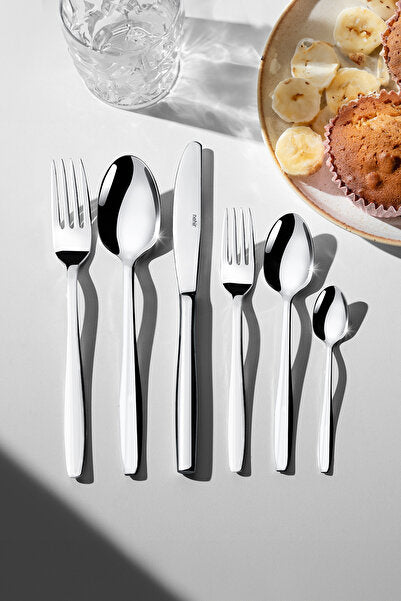 Sahra Sade 72 Piece Boxed Cutlery Set for 12 Persons